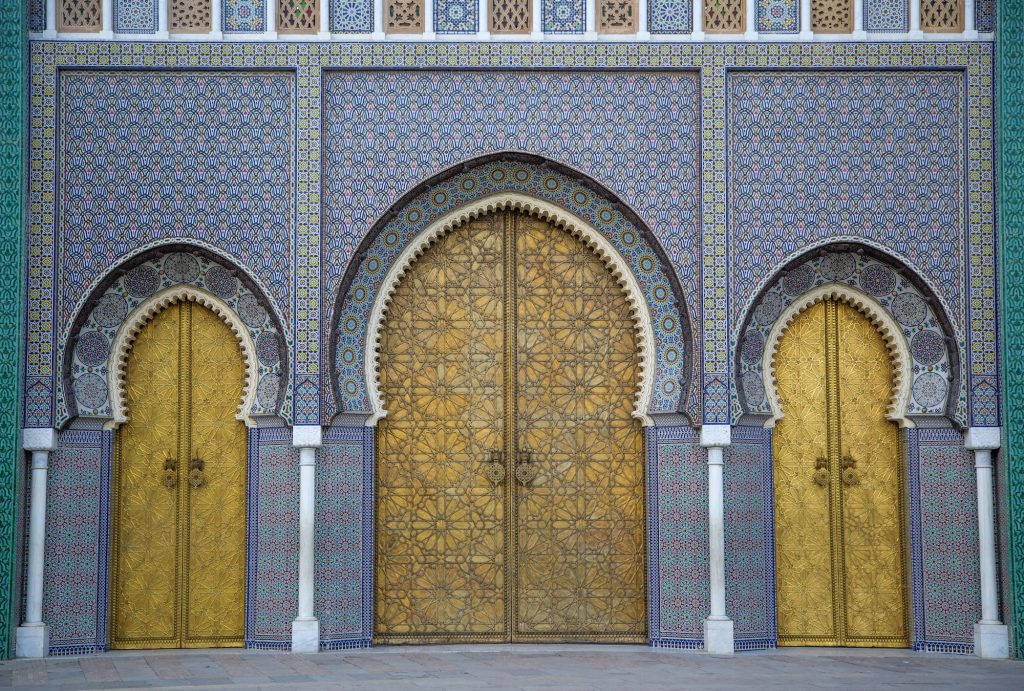 Royal Palace in Fez, Morocco