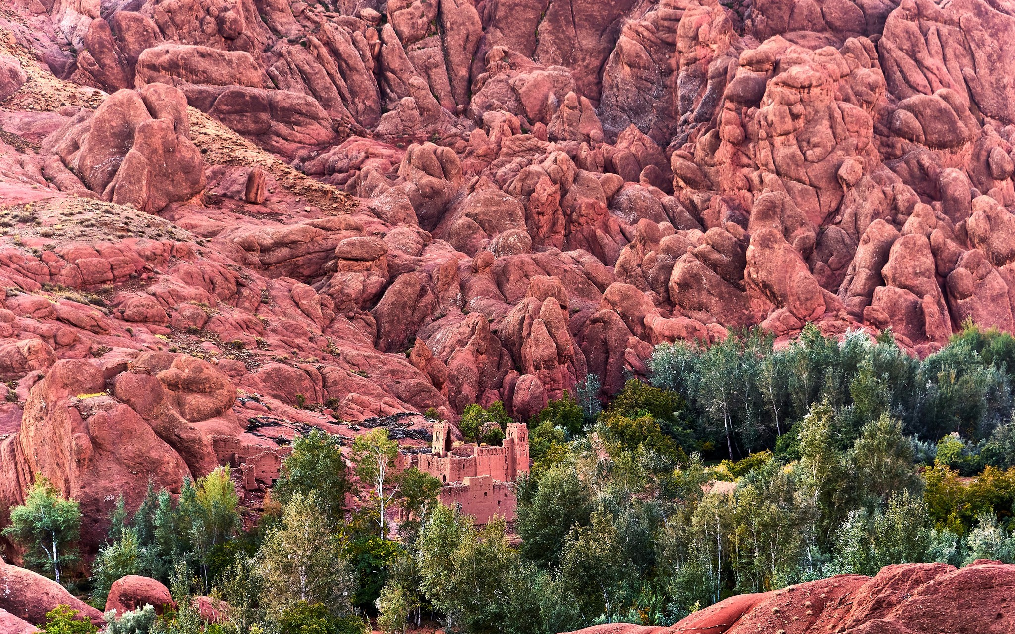 Ksar de Ait Ben Haddou, patrimonio de la Humanidad UNESCO en Marruecos