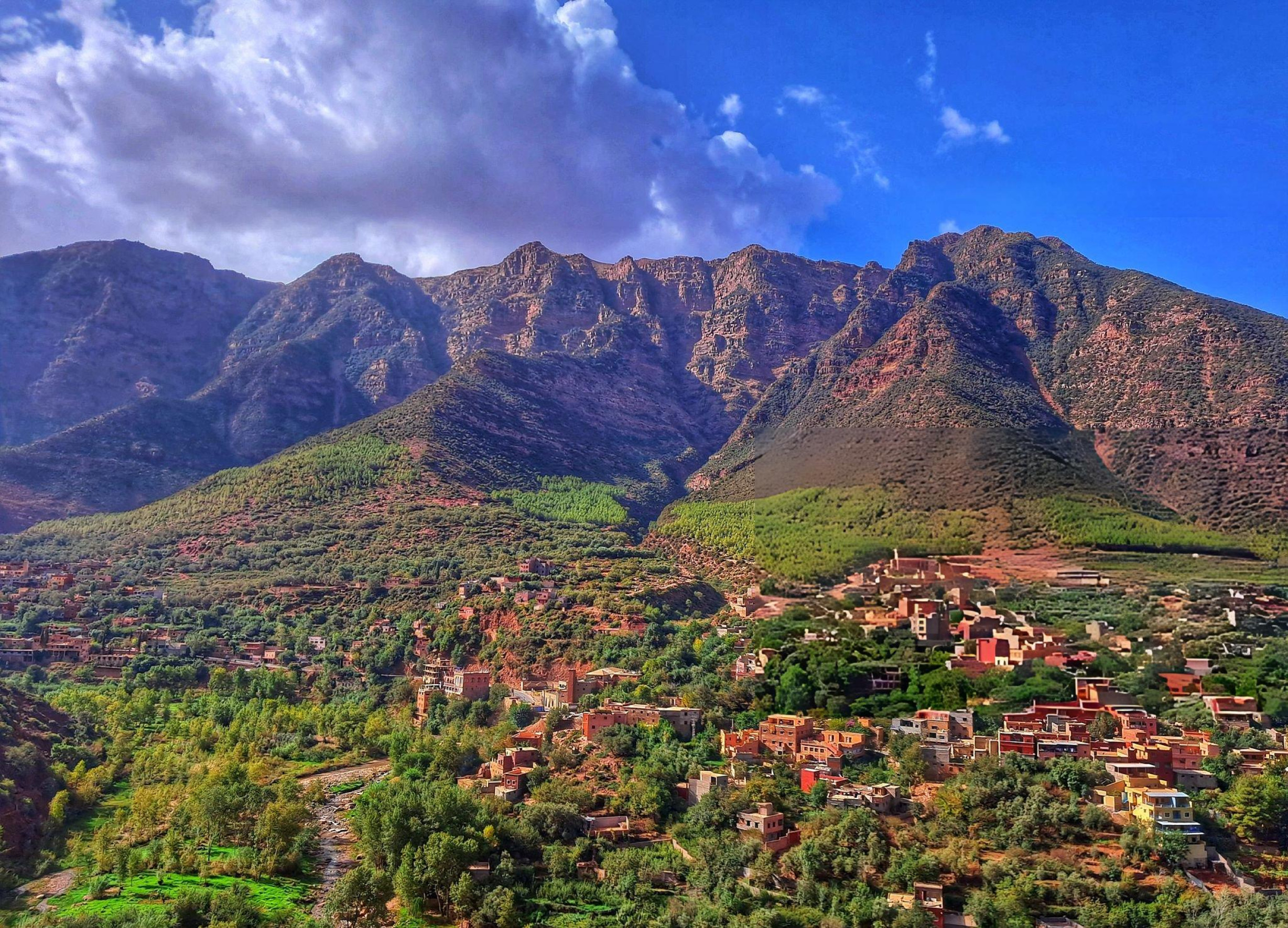 Cascadas de Ourika, Montañas del Atlas y Guía