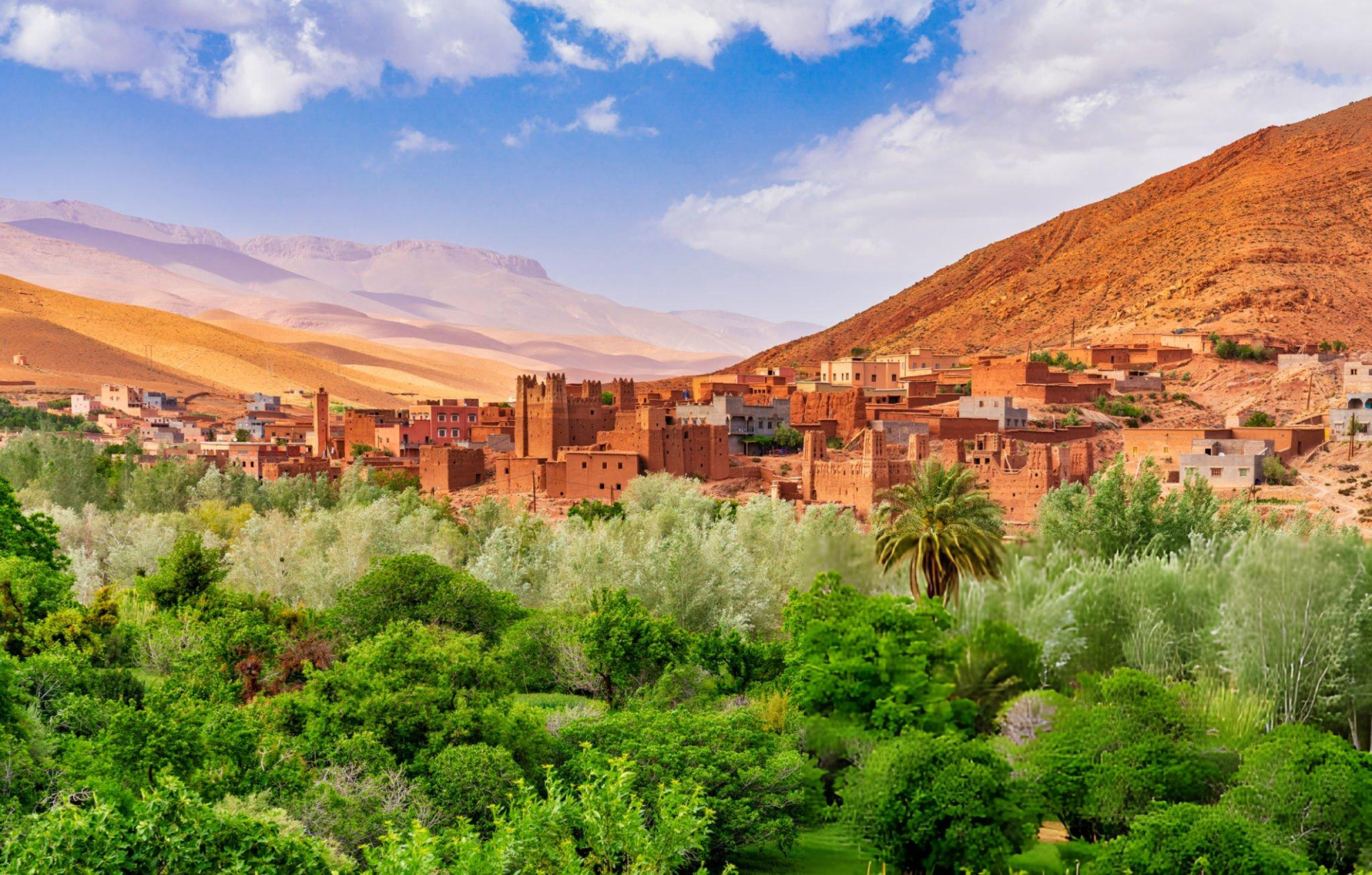 Gargantas del Todra, cañón imponente en el sur de Marruecos