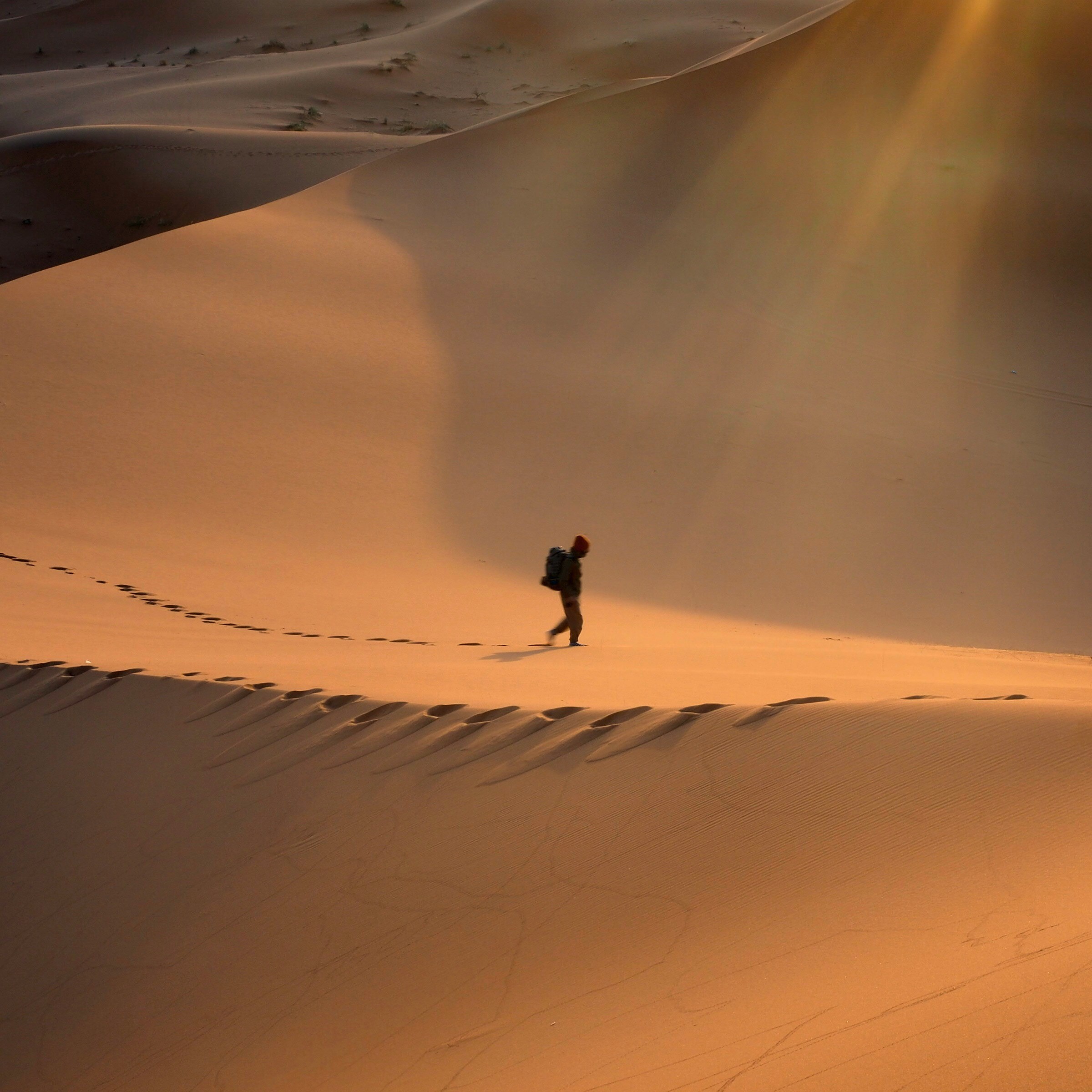 Dunas del desierto en Merzouga